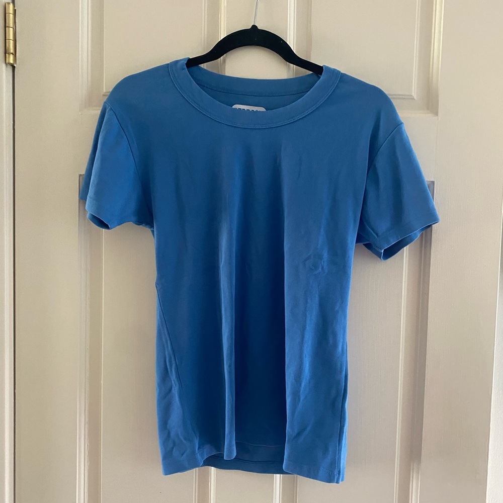Big bud press baby tee Greek blue